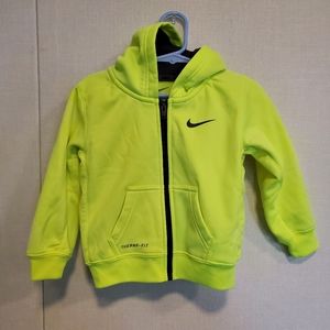 Nike Therma Fit‎ toddler zip up sweatshirt. Size 2T. Very gently worn.